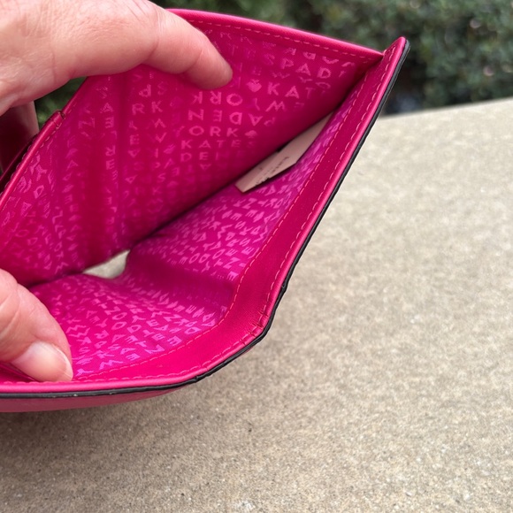 Kate Spade Fuchsia Leather Wallet - Picture 7 of 8